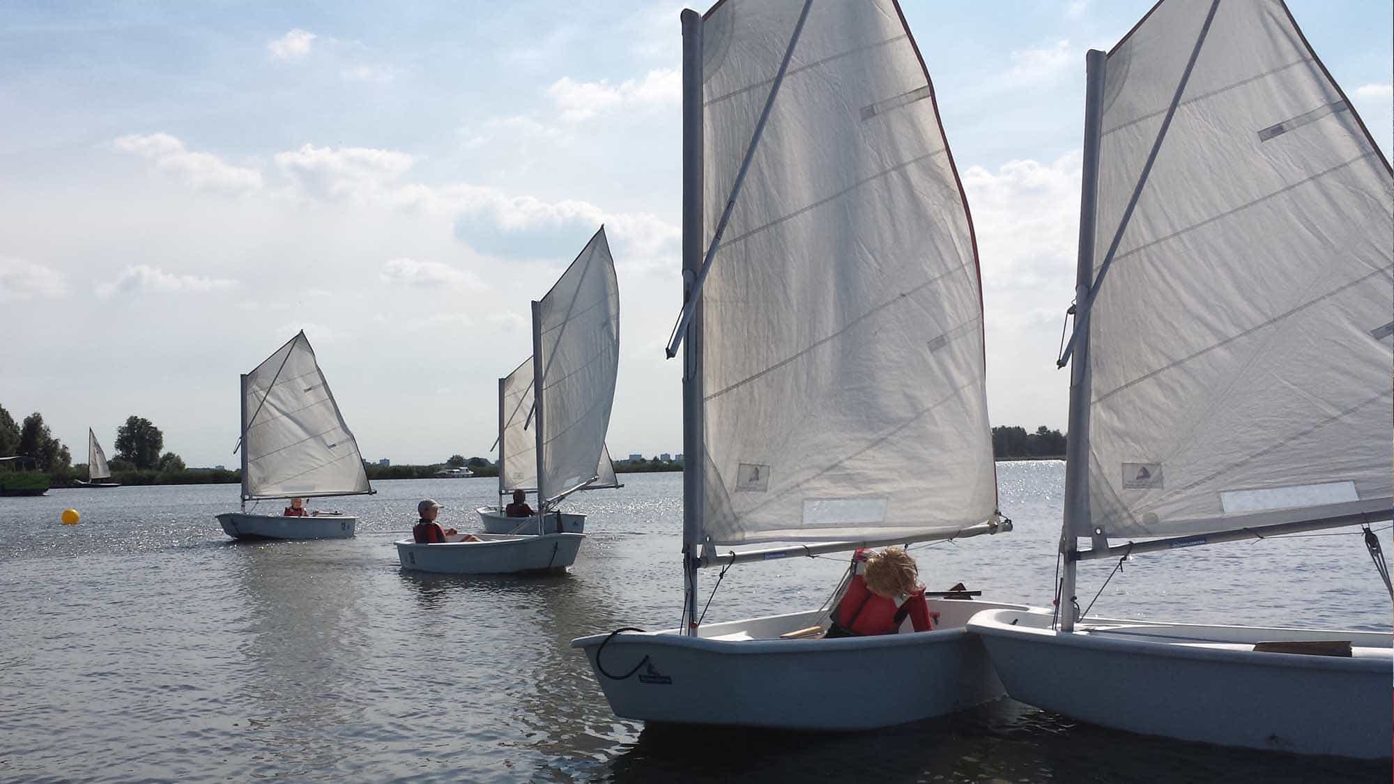 Leer zeilen in je eigen optimist
